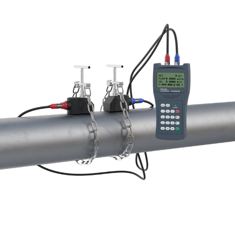 Misuratore di portata a ultrasuoni Misuratore di portata a ultrasuoni clamp-on per liquidi e gas industriali - GM Consulting