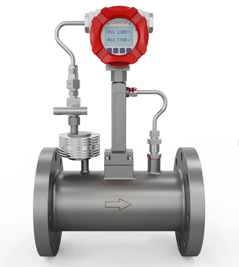 Misuratore di portata Vortex Misuratore di portata Vortex flangiato per vapore e gas industriali - GM Consulting
